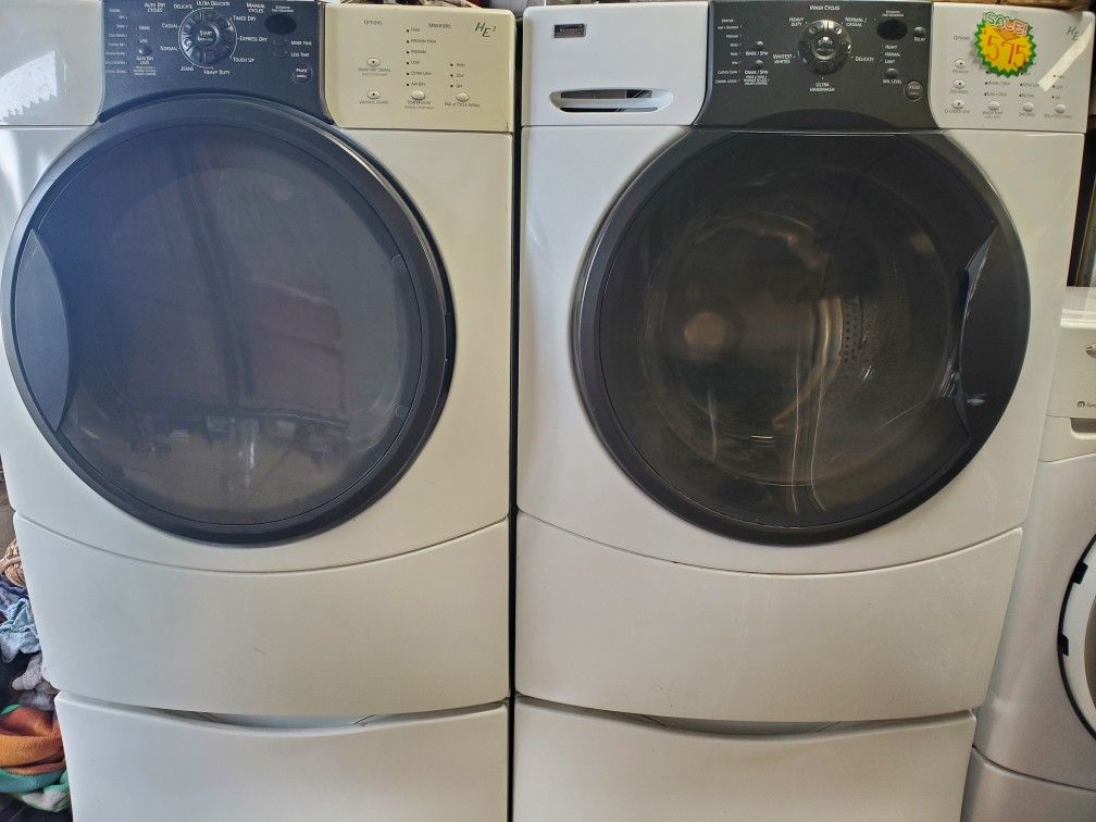 KENMORE WASHER AND DRYER SET ๐๐๐ต๐ป๐ฒ5๏ธโฃ0๏ธโฃ INITIAL PAYMENT