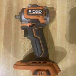 Ridged 18v 3/8” Sub Brushless Impact Wrench Tool Only Like New $85 Firm In N Lakeland 