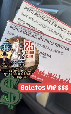 Boletos VIP