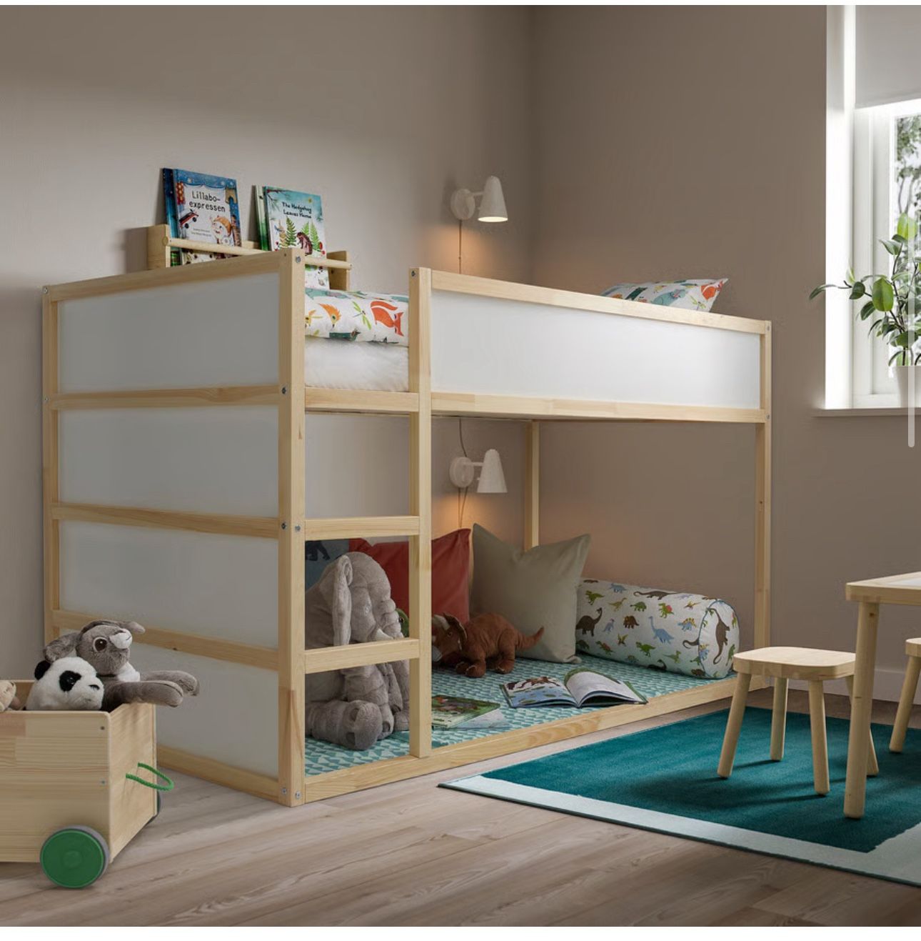 IKEA Reversible Kid Bed With Mattress 