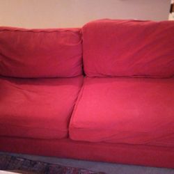 Red Sleeper Sofa Great Price!
