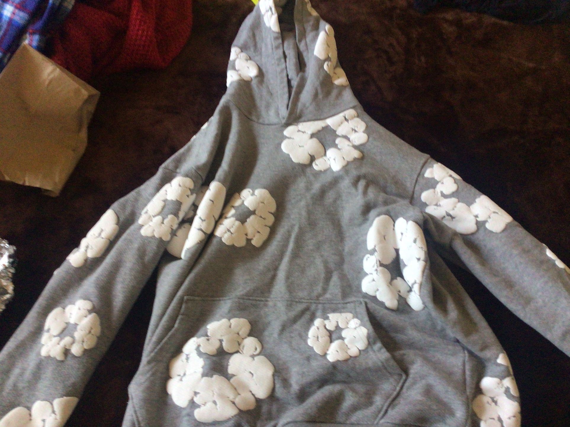 Grey Denim Tears Hoodie(SMALL SIZE ONLY)