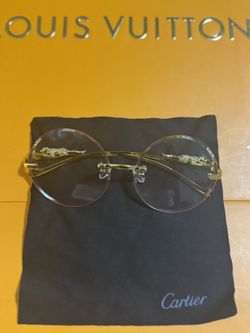CARTIER GLASSES $200 SILVER OR GOLD/TINTED OR CLEAR $250