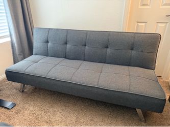 Convertible couch (option to make it a flat bed)