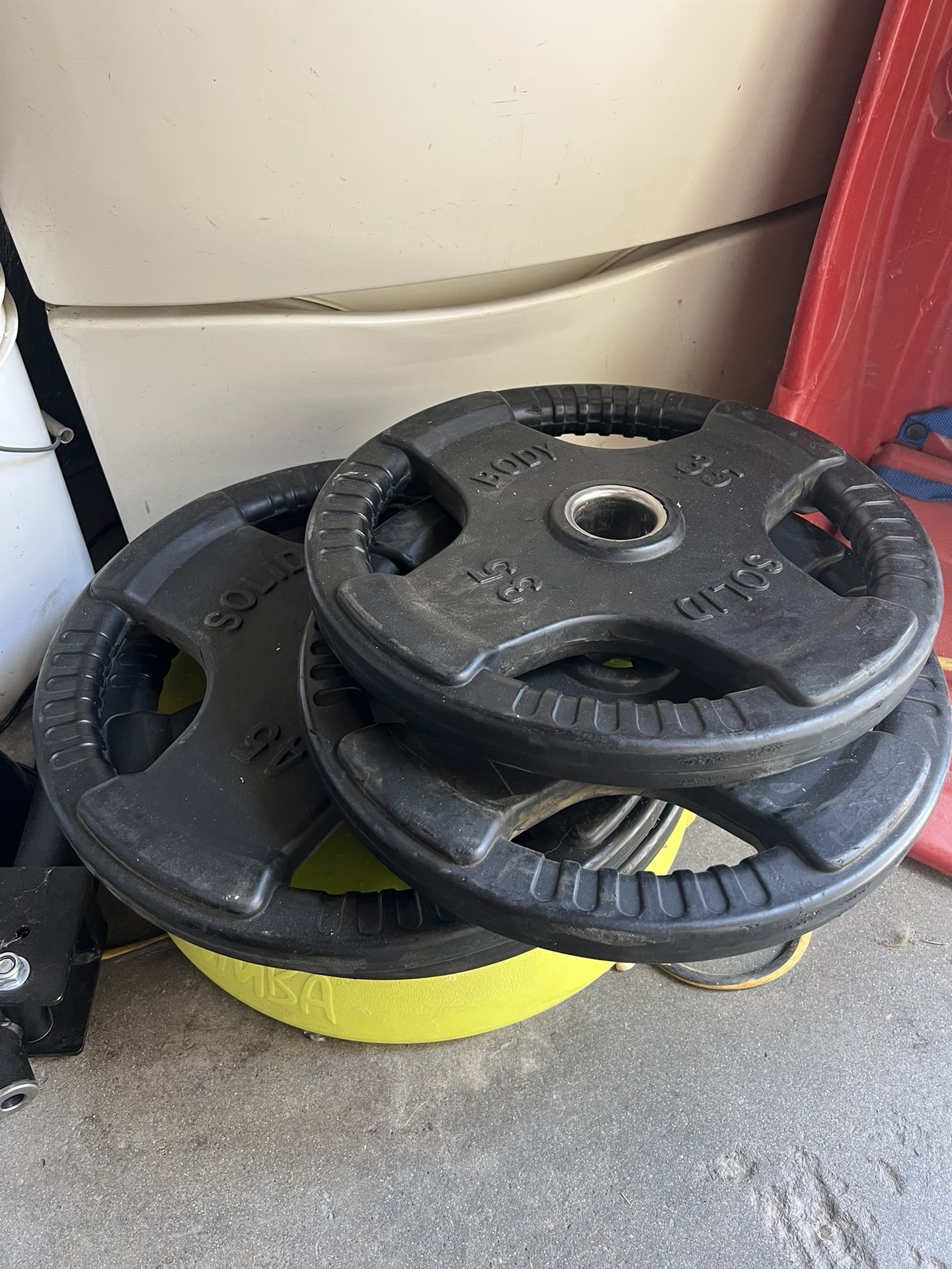 Olympic weight plates