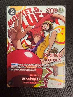 Round 1 One Piece Monkey D. Luffy Promo