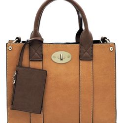 New Box Satchel 2 In One Bag