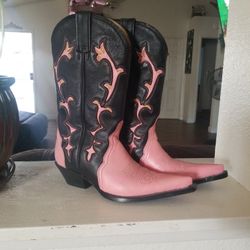 Size 6 Pink Cowboy Boots