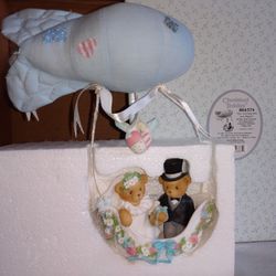 Cherished Teddies - Just Married Figurines
