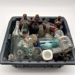 Vintage Bottles & Jars $1.00 Each