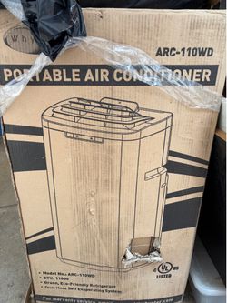 Whynter ARC-110WD 11,000 BTU Dual Hose Portable Air Conditioner with Dehumidifier New