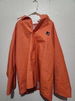 Carhartt heavy duty rubber raincoat large