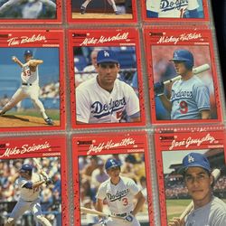 1990 DONRUSS DODGERS SET