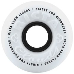 Ricta Clouds 52mm 92a Duro Black Premium Skate Wheel