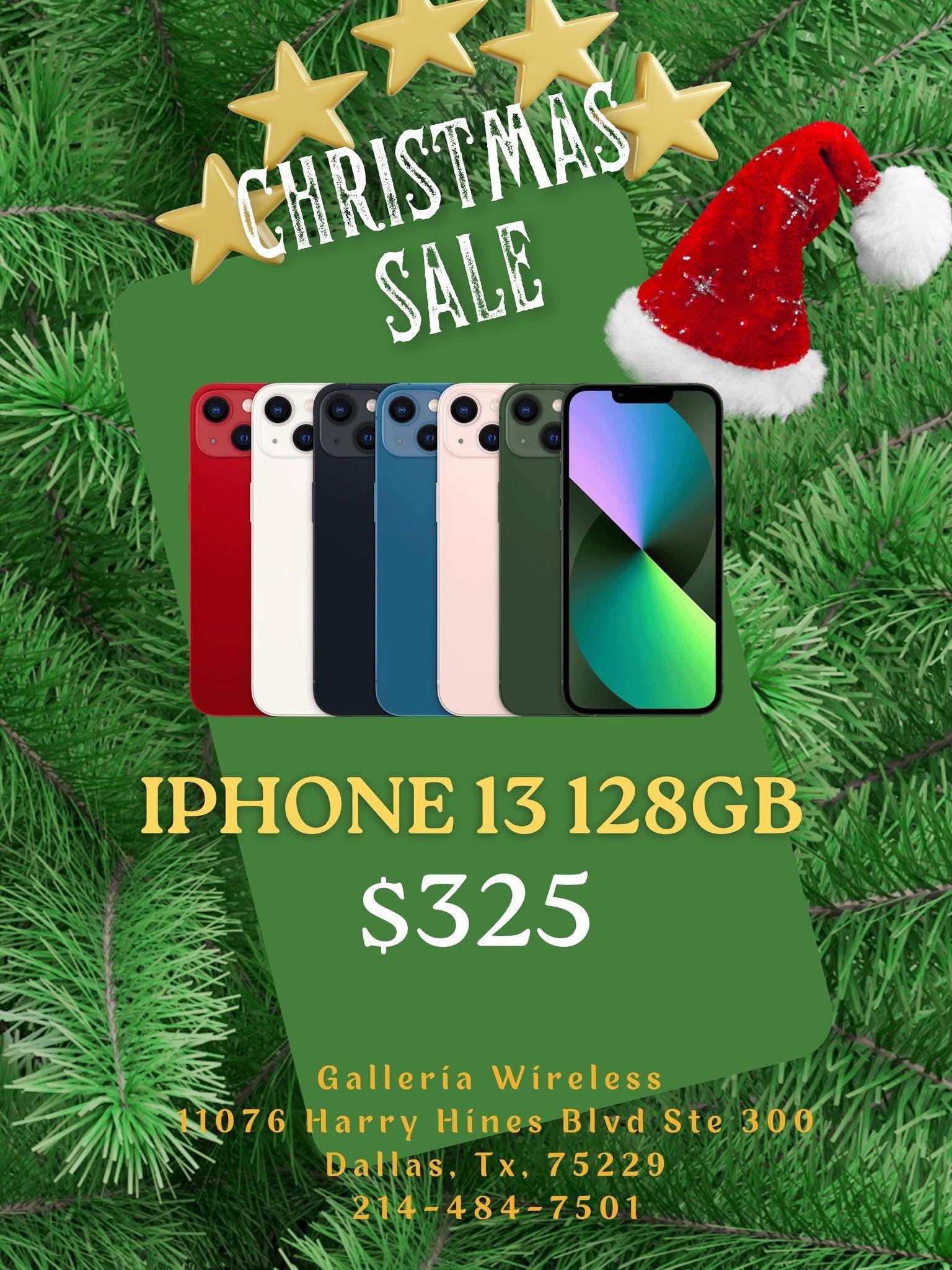 Christmas Sale : iPhone 13 128gb Unlocked