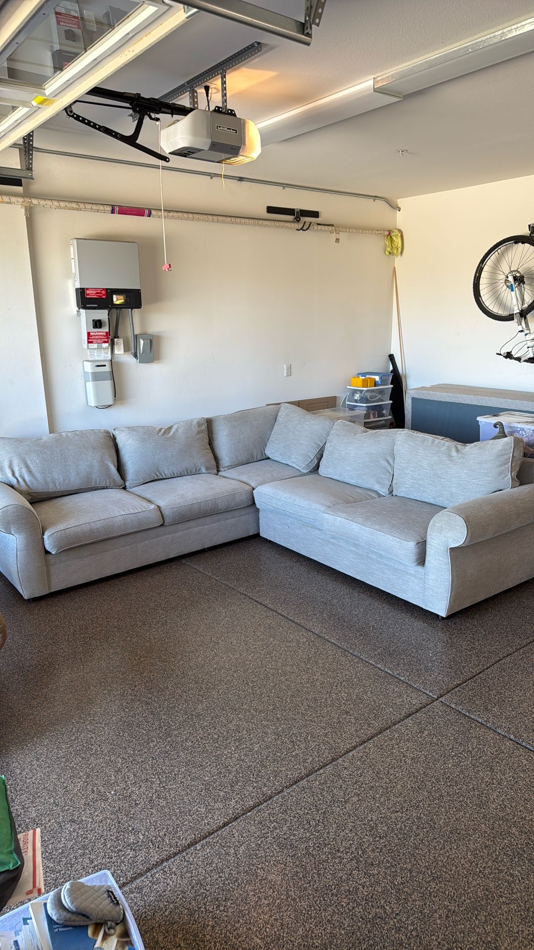 Pottery Barn Sectional Sofa 