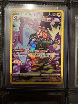 Toxtricity GG09/GG70 Pokémon Holo Card