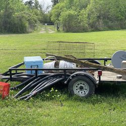 5x10 trailer to trade for a bigger trailer are sell for 900.00