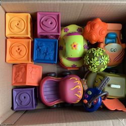 B Toys  Sensory Baby Toy Lot