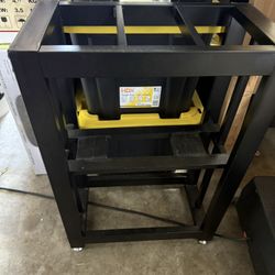 10 Gallon Tank (glass lid) w/stand and nice LED light. 
