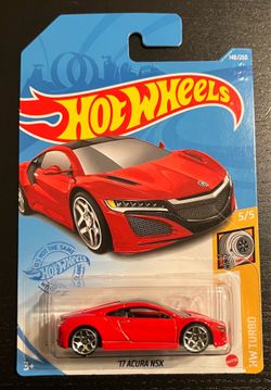 Hot Wheels (17 Acura NSX) Red