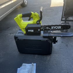 RYOBI CHAINSAW 40v BATTERY POWER  40V HP Brushless 12 in. Top Handle Battery Chainsaw (Tool Only