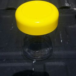 Vintage Heller Designs Glass Canister 