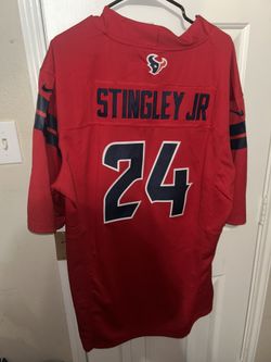 Houston Texans red Derek stingley jr size xl