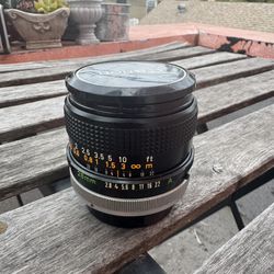Canon 28mm 2.8 FD Lens 