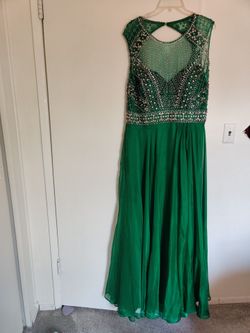 Green dress