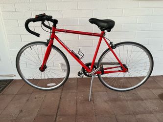 Schwinn Road Bike (Red, Drop Handlebars)