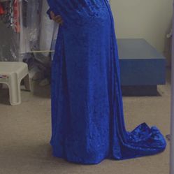 ROYAL BLUE DRESS