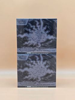 Pitch plack pokemon center etb's