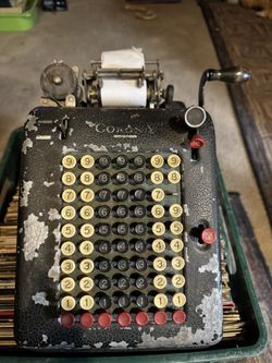 Corona adding machine
