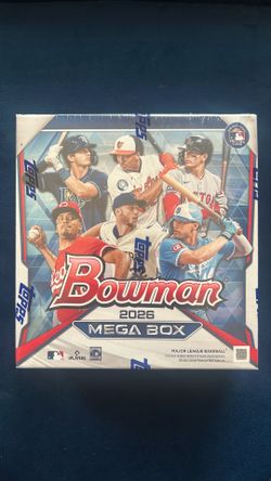 2026 Topps Bowman Baseball Mega Box