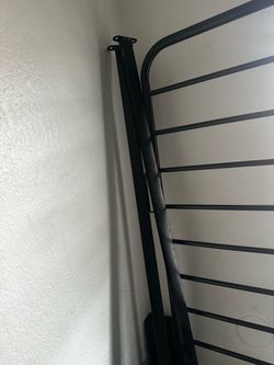 Black Metal Bed Headboard