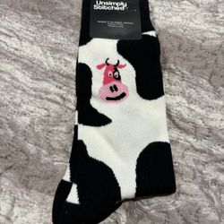 Cow Print Socks