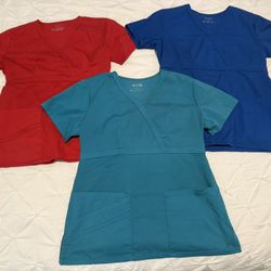 Medical Uniform Scrub Tops ALL 4 TOPS FOR $10