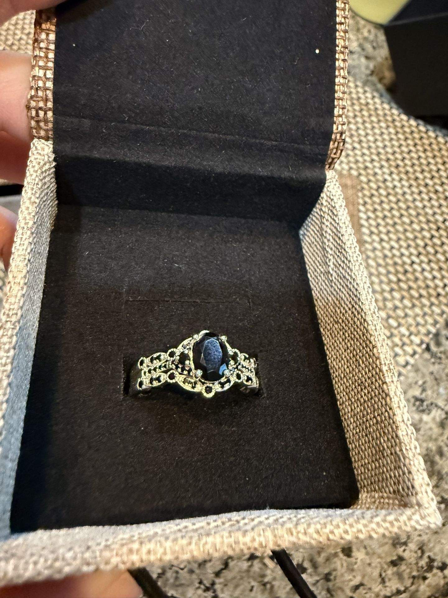 Silver 925 Ring Set Size 10