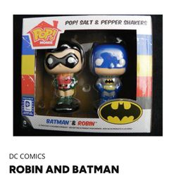 Pop! Salt & Pepper Shaker Batman And Robin