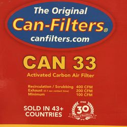 Can Fan 33 Char Coal Air Filter