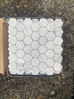 Bianco Carrara Hexagon Tile