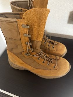 Coyote Brown Tactical Military Combat Boots