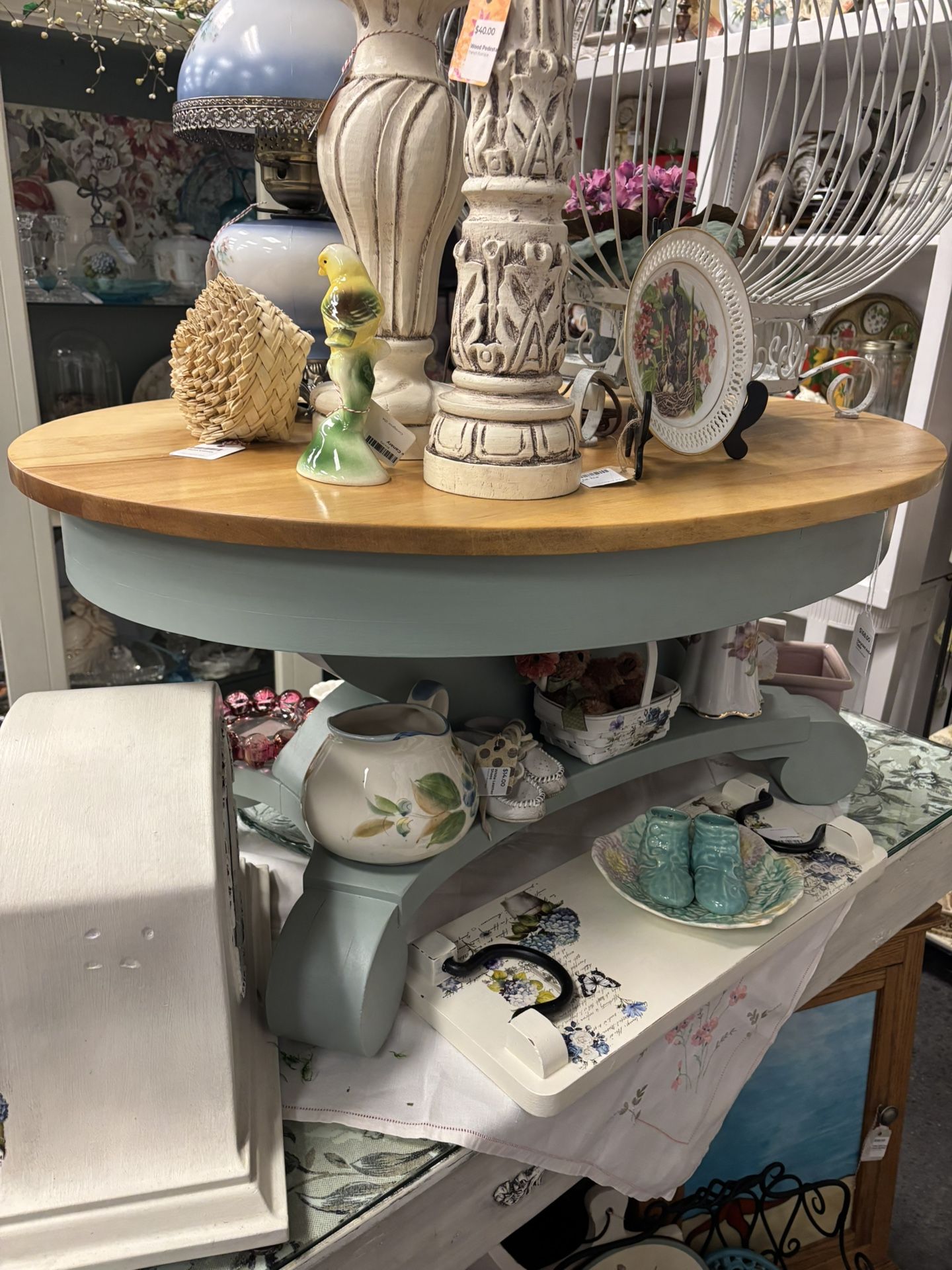 Newly Refinished Oval Coffee Table