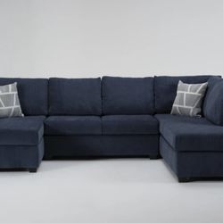 Colby Navy Blue Couch