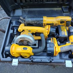 18v DeWalt Tool Set