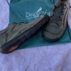 Dacomfy, Olive Green,size 9-91/2