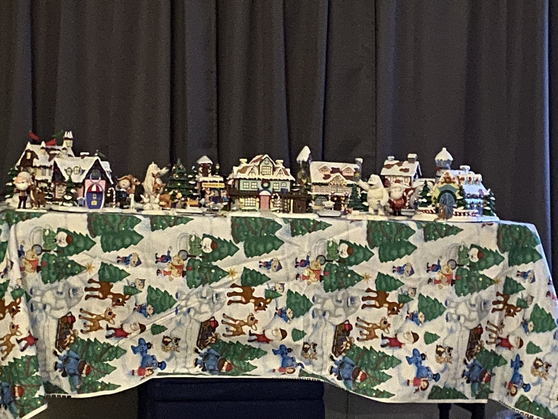 Rudolph The Red Nosed Reindeer Christmas Village