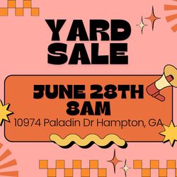 Yard Sale TODAY! 6/28