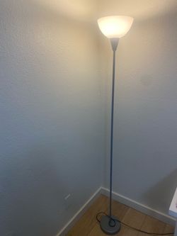 Silver finish Floor Lamp